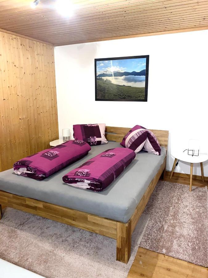 Guenstig Und Einfaches Studio Auf Dem Bauernhof Zuoz Kültér fotó