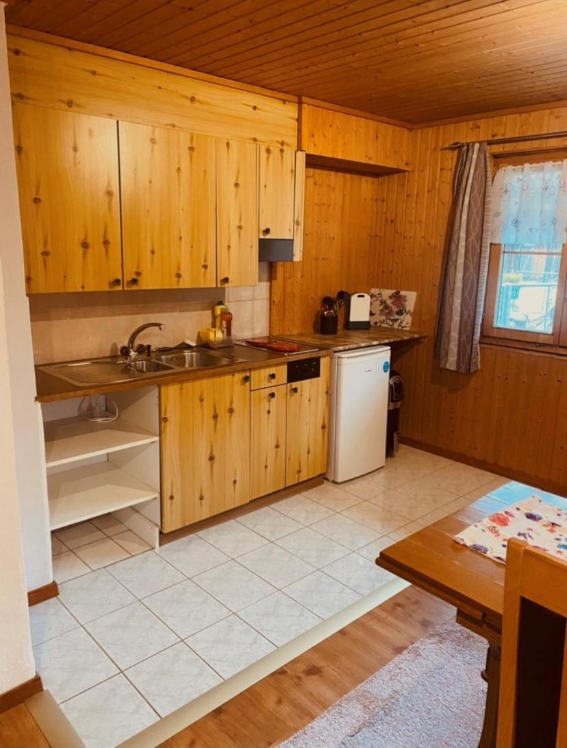 Guenstig Und Einfaches Studio Auf Dem Bauernhof Zuoz Kültér fotó